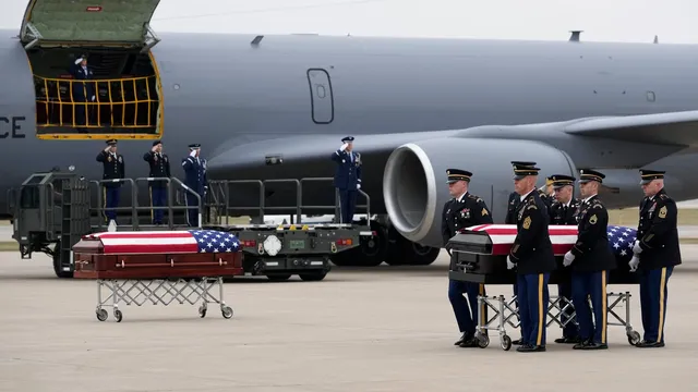 Iowa National Guard members return home to families after fatal attack in Syria