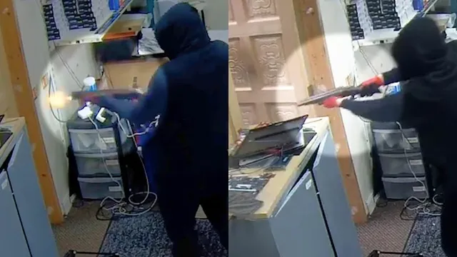Masked thugs storm computer shop in Smethwick with shotguns