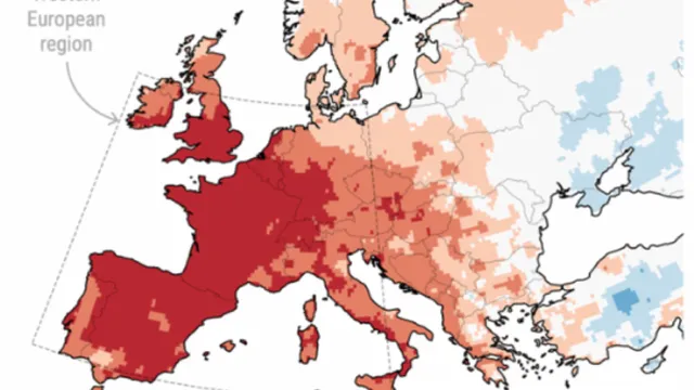 Western Europe shatters temperature records as heat waves intensify