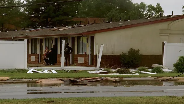 Tornado rips through Dover, Delaware, leaving widespread damage and a state of emergency