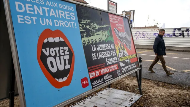 Swiss voters decide on women's mandatory national service