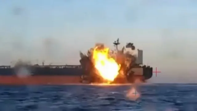 Explosions damage sanctioned oil tankers in the Black Sea