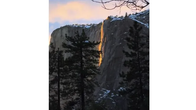 Yosemite firefall phenomenon captivates visitors annually in February