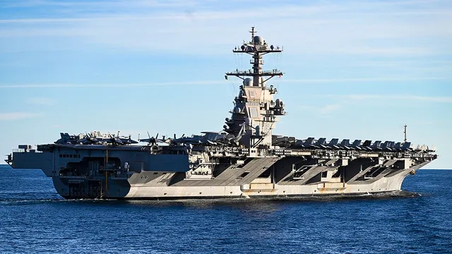USS Gerald R. Ford heads to Middle East as tensions with Iran escalate