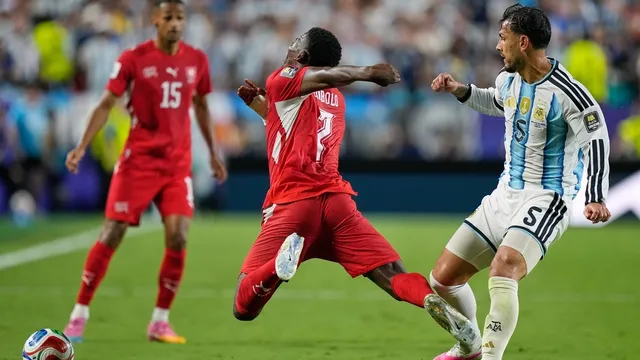 Switzerland's Breel Embolo controversially sent off in World Cup quarterfinal