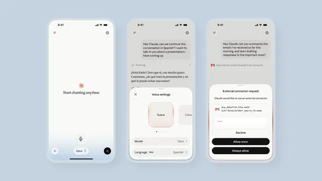 Claude's voice mode upgrade enhances AI interaction capabilities