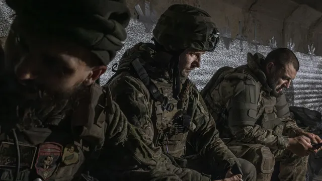 Ukrainian forces conduct perilous amphibious operations across Dnipro River