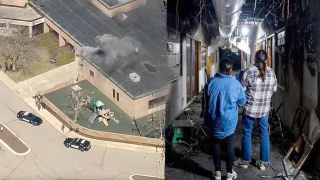 Attacker rams truck into Michigan synagogue, causing extensive damage