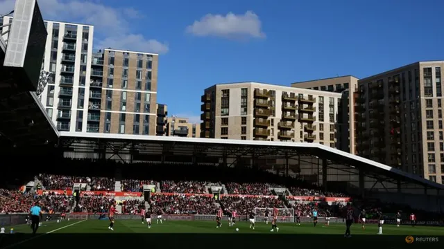 Brentford Football Club asks police to investigate rugby ball kicked toward stadium during Liverpool match