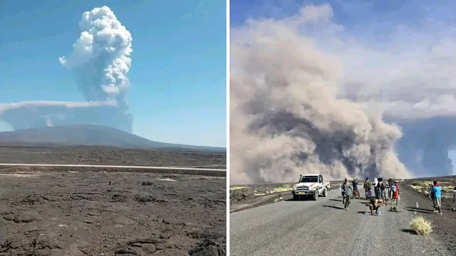 Ethiopia's Hayli Gubbi volcano erupts for the first time in 12,000 years