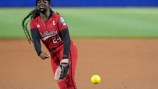 Texas and Texas Tech face off in dramatic softball championship
