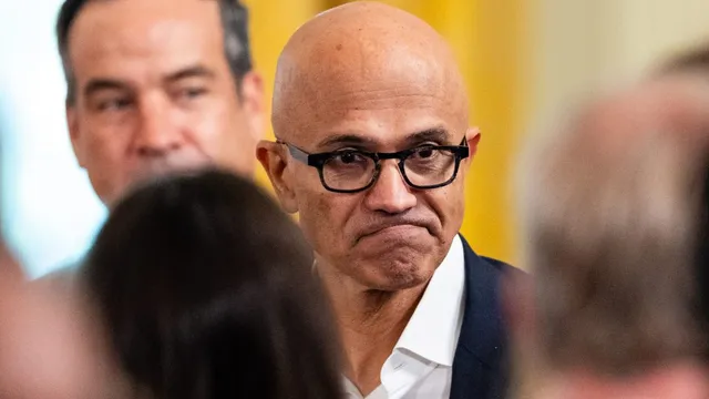 Satya Nadella reduces public presence during critical times