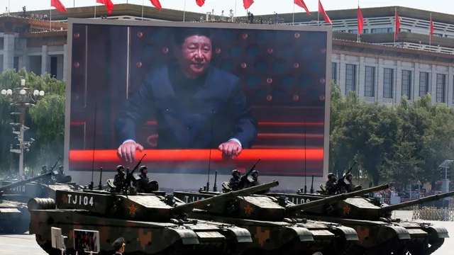 China prepares military parade to showcase new weaponry