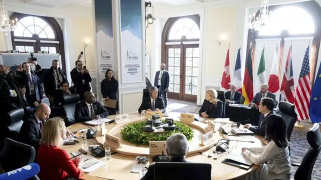G7 diplomats unite to support Ukraine amid trade tensions
