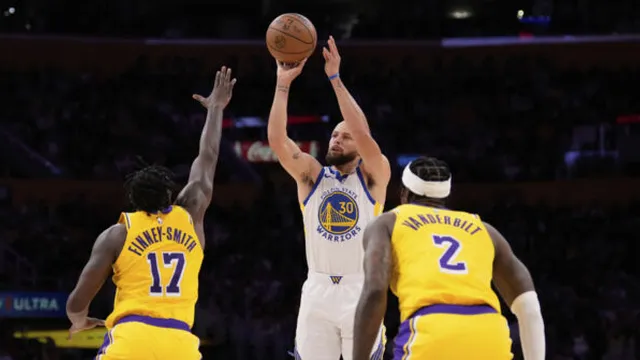 Warriors defeat Lakers as Stephen Curry shines with 37 points