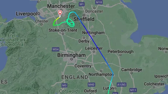 British Airways flight makes emergency landing in Manchester due to smoke