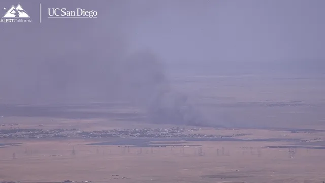 Jarvis Fire burns 200 acres near Lancaster, evacuation warning issued