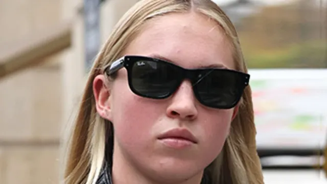Lila Moss Stuns in Leather Jacket at Paris Fashion Week