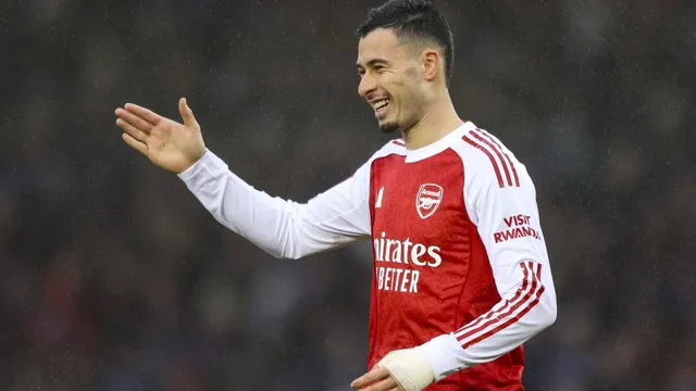 Gabriel Martinelli shines with hat-trick as Arsenal thrash Portsmouth