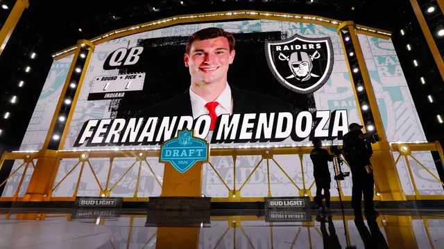 Raiders secure No. 1 pick Fernando Mendoza for franchise turnaround