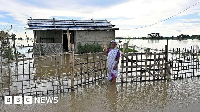 Assam floods devastate homes and livelihoods in Sivasagar district