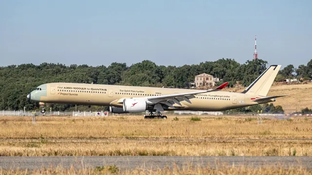 Qantas sets record with 24-hour flight of Airbus A350-1000ULR