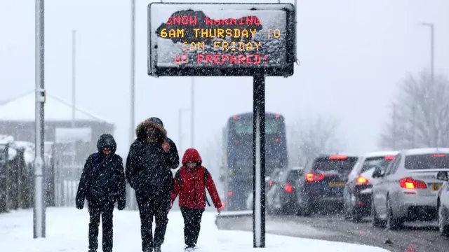 Storm Darragh threatens the UK with decade's worst winter weather