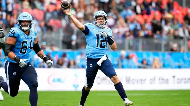 Chad Kelly sidelined as Toronto Argonauts prepare for game against B.C. Lions
