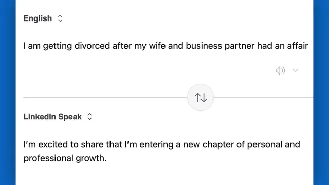 Translation tool helps users master LinkedIn speak