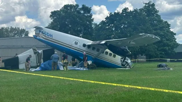 Skydiving plane crashes in Tennessee, many injured