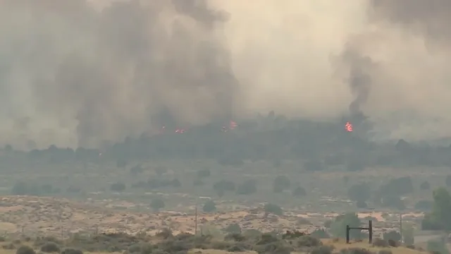 Two civilians injured in Bug Fire near California-Nevada border