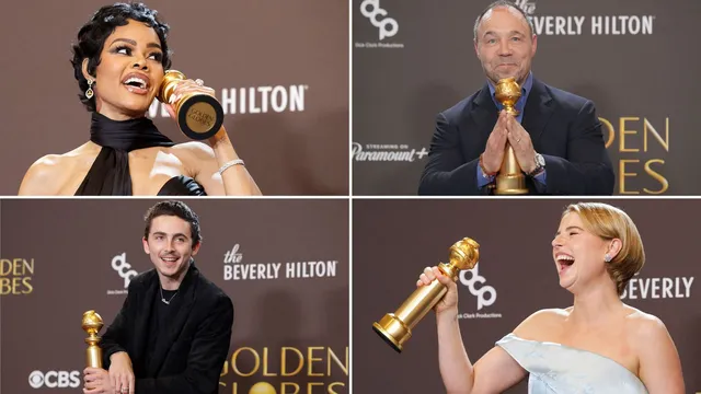 Hamnet wins best drama at Golden Globes