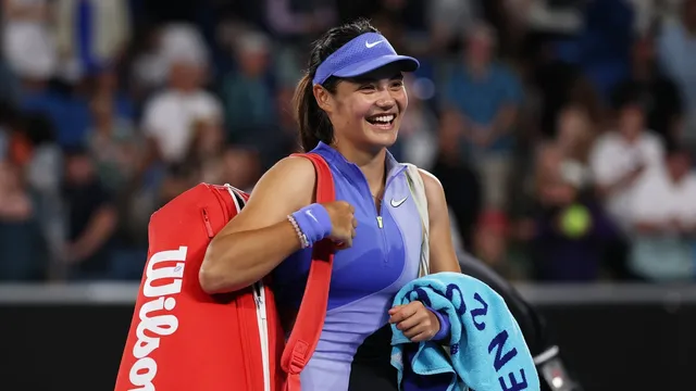 Emma Raducanu starts strong with opening match victory at the Australian Open