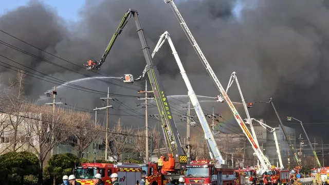 Tragic fire claims 14 lives at South Korean auto parts factory