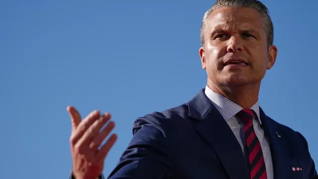 US Defense Secretary Pete Hegseth awards USS Abraham Lincoln crew for Iran war service