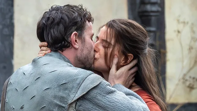 Paul Mescal and Jessie Buckley spotted kissing on Hamnet set