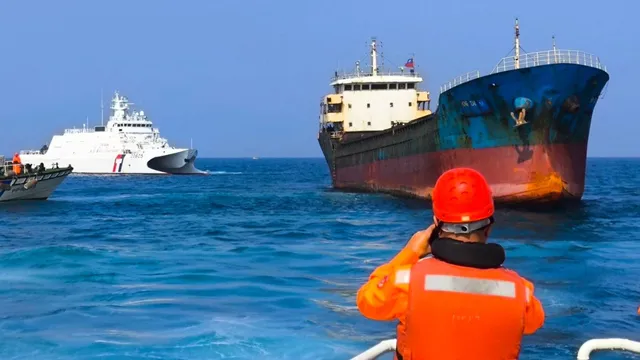 Chinese-crewed ship held for severing Taiwan's undersea cable