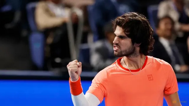 Carlos Alcaraz beats Jiri Lehecka to win Japan Open tennis title in Tokyo