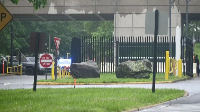 CIA security officers injure woman in early morning incident