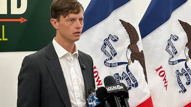 Rob Sand emerges as a strong contender for Iowa governor