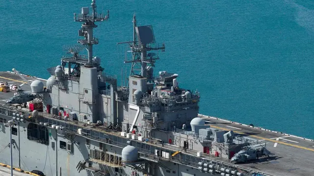 US Marine declared dead after falling from USS Iwo Jima in Caribbean
