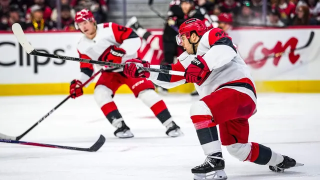 Stankoven shines as Hurricanes sweep Senators in playoffs