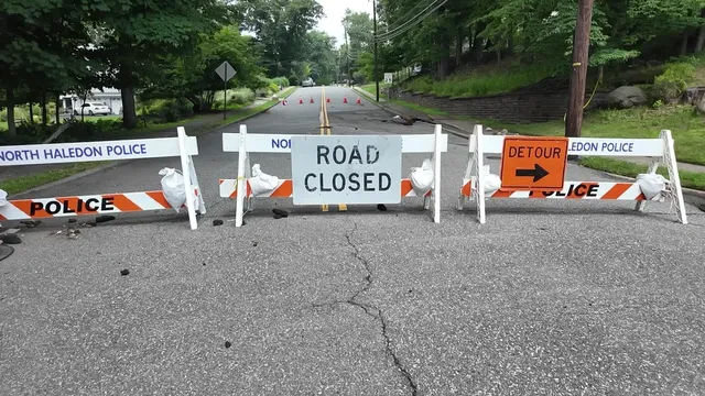 Road damage in North Haledon prompts urgent repairs after storm