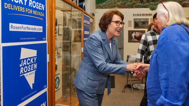 Rosen's Lead in Nevada Race