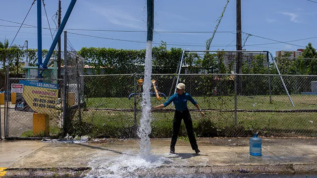 National Guard activated as Puerto Rico faces severe water crisis