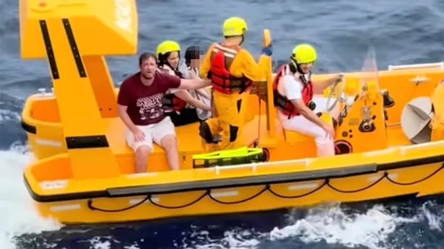 Father leaps into ocean to save daughter after fall from Disney cruise ship