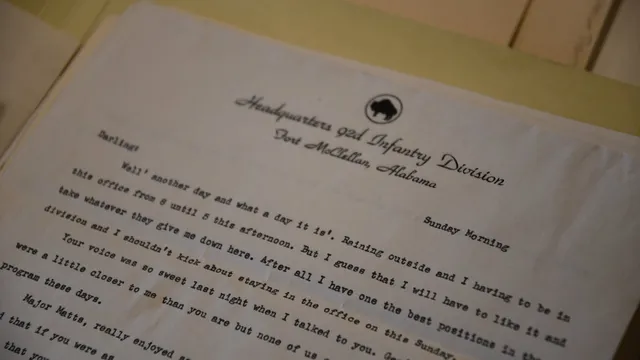 Soldier’s love letters to sweetheart reveal wartime romance