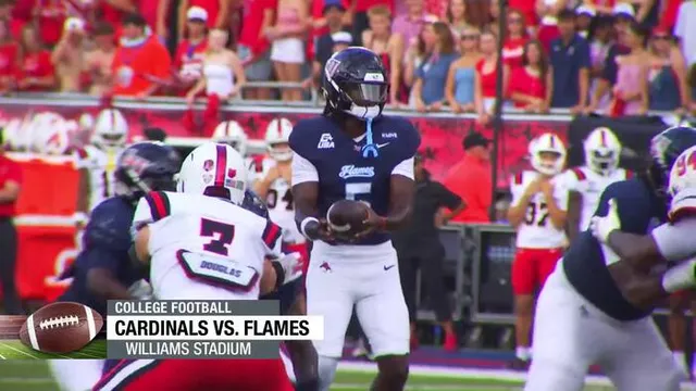 Liberty University beats Ball State 51-15 in Virginia college football game