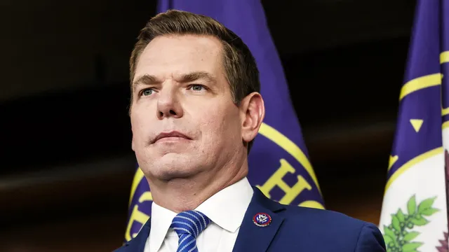 Swalwell files lawsuit against Trump official over alleged mortgage fraud conspiracy