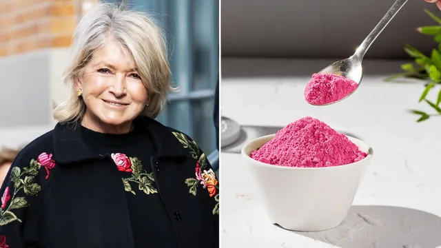 Martha Stewart promotes beetroot powder as a heart health booster